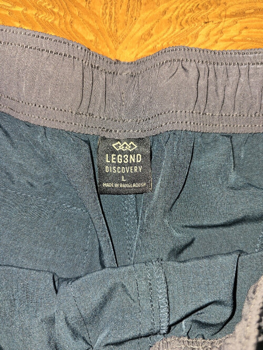 LEG3ND Discovery Men's Size Large Forest Green Athletic Shorts Liner Free - Picture 4 of 6